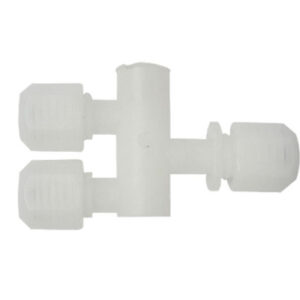 Mimaki / Roland / Mutoh Solvent Resistant Y Connector (ID: 3mm, OD: 4mm)